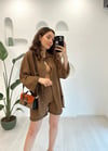 KAHVE 7191 GÖMLEK 