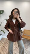 KAHVE 7306 CEKET SARI 