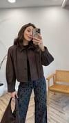 KAHVE 7616 PİLELİ CEKET 