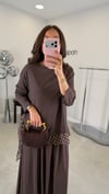 KAHVE 7627 PUANTİYE TAKIM 