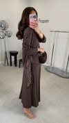 KAHVE 7627 PUANTİYE TAKIM 