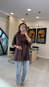KAHVE 7840 BASKILI TİŞÖRT 