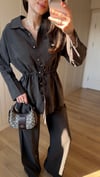 KAHVE 80 BELİ İPLİ TENSEL TAKIM