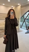 KAHVE 8078 3'LÜ ETEK TAKIM 