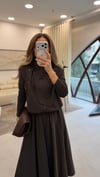 KAHVE 8078 3'LÜ ETEK TAKIM 