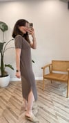 KAHVE 8121 OYSHO ELBİSE
