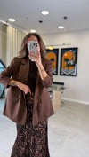KAHVE 8882 BLAZER CEKET 