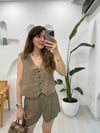 KAHVE 9049 KETEN ŞORT
