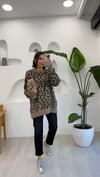 KAHVE 9056 LEOPAR DESEN