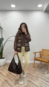 KAHVE 9071 ŞİŞME YELEK 