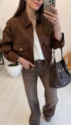KAHVE 9100 KUKİ CEKET 