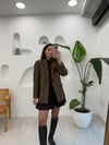 KAHVE 91334 ELBİSE