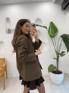 KAHVE 91334 ELBİSE