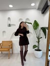 KAHVE 91335 ELBİSE