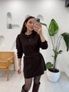 KAHVE 91335 ELBİSE
