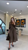 KAHVE 9211 BOLEROLU ELBİSE 