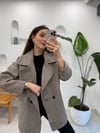 KAHVE 9252 BALIK SIRTI KABAN 