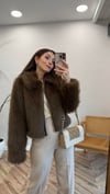 KAHVE 9263 PELUŞ CEKET 
