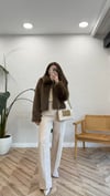 KAHVE 9263 PELUŞ CEKET 