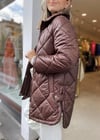 KAHVE DİK YAKA APOLET MONT 