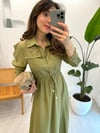 KEKİK 4730 TENCEL ELBİSE 