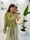 KEKİK 4844 TENCEL KISA TRENÇ 
