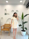 KEMİK 12239 GÜL DETAY ELBİSE 