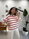 KIRMIZI 1308 BASİC SWEATSHİRT