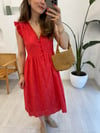 KIRMIZI 24184 ELBİSE 