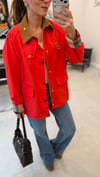 KIRMIZI 2716 BARBOUR CEKET 