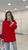 KIRMIZI 3521 GARNİLİ SWEAT