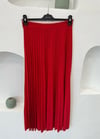 KIRMIZI 3623 PİLİSELİ SANDY ETEK 