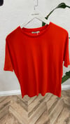 KIRMIZI 3683 BASİC TSHIRT 