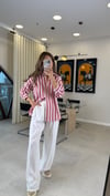 KIRMIZI 8285 NAKIŞLI GÖMLEK 