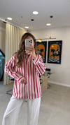 KIRMIZI 8285 NAKIŞLI GÖMLEK 
