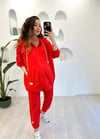 KIRMIZI ETİKET DETAY JOGGER EŞOFMAN