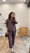 KIZIL KAHVE 5138 GARNİLİ TUNİK 