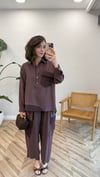 KIZIL KAHVE 5138 GARNİLİ TUNİK 