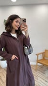 KIZIL KAHVE 5862 FERMUAR DETAY KAP 