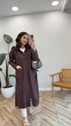 KIZIL KAHVE 5862 FERMUAR DETAY KAP 