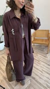 KIZIL KAHVE 5998 AKSESURARLI TAKIM