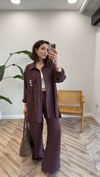 KIZIL KAHVE 5998 AKSESURARLI TAKIM