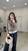 KOYU BEJ 1085 DANTEL DETAY HIRKA