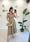KOYU BEJ 12162 GÖMLEK ELBİSE 