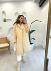 KOYU BEJ 31464 KRUVAZE KAŞE KABAN