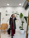 KOYU GRİ 0380 KAPÜŞONLU KABAN