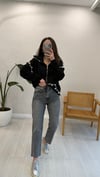 KOYU GRİ  487 ZR BOYFİT JEAN 
