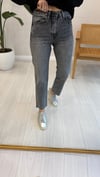 KOYU GRİ  487 ZR BOYFİT JEAN 