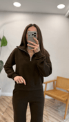 KOYU KAHVE 2265 FERMUARLI TAKIM 