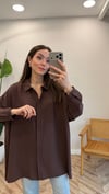 KOYU KAHVE 3001 GÖMLEK 